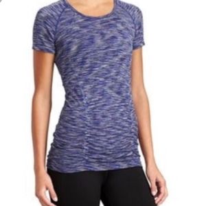Athleta Fastest Track Space Dye Tee large